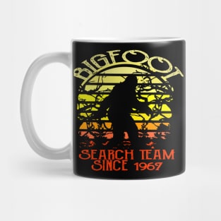 Bigfoot Search Team and Sasquatch T Shirts Mug